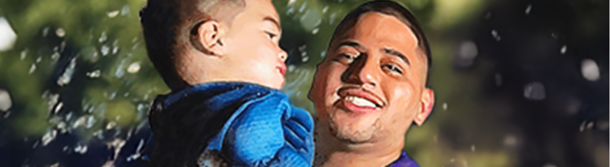 Avram and Kalel, father and son with Hunter syndrome